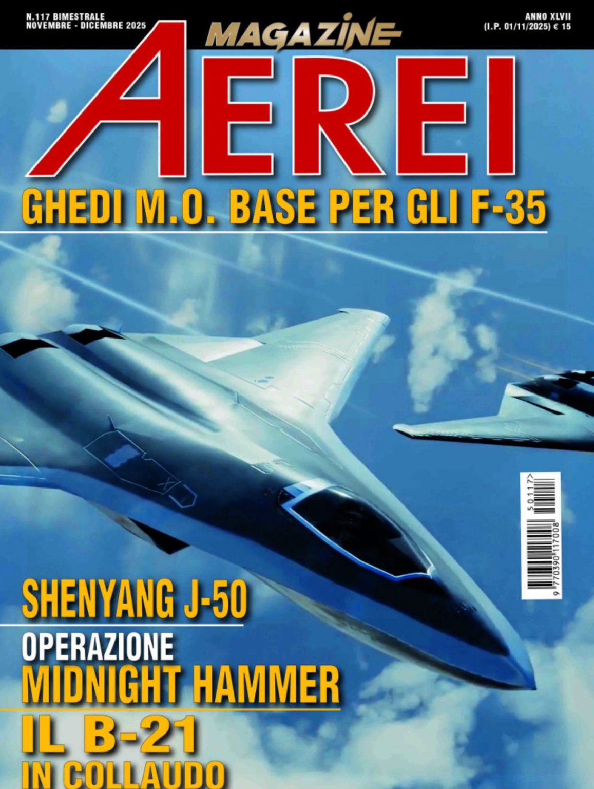 Aerei militari in volo sopra Ghedi